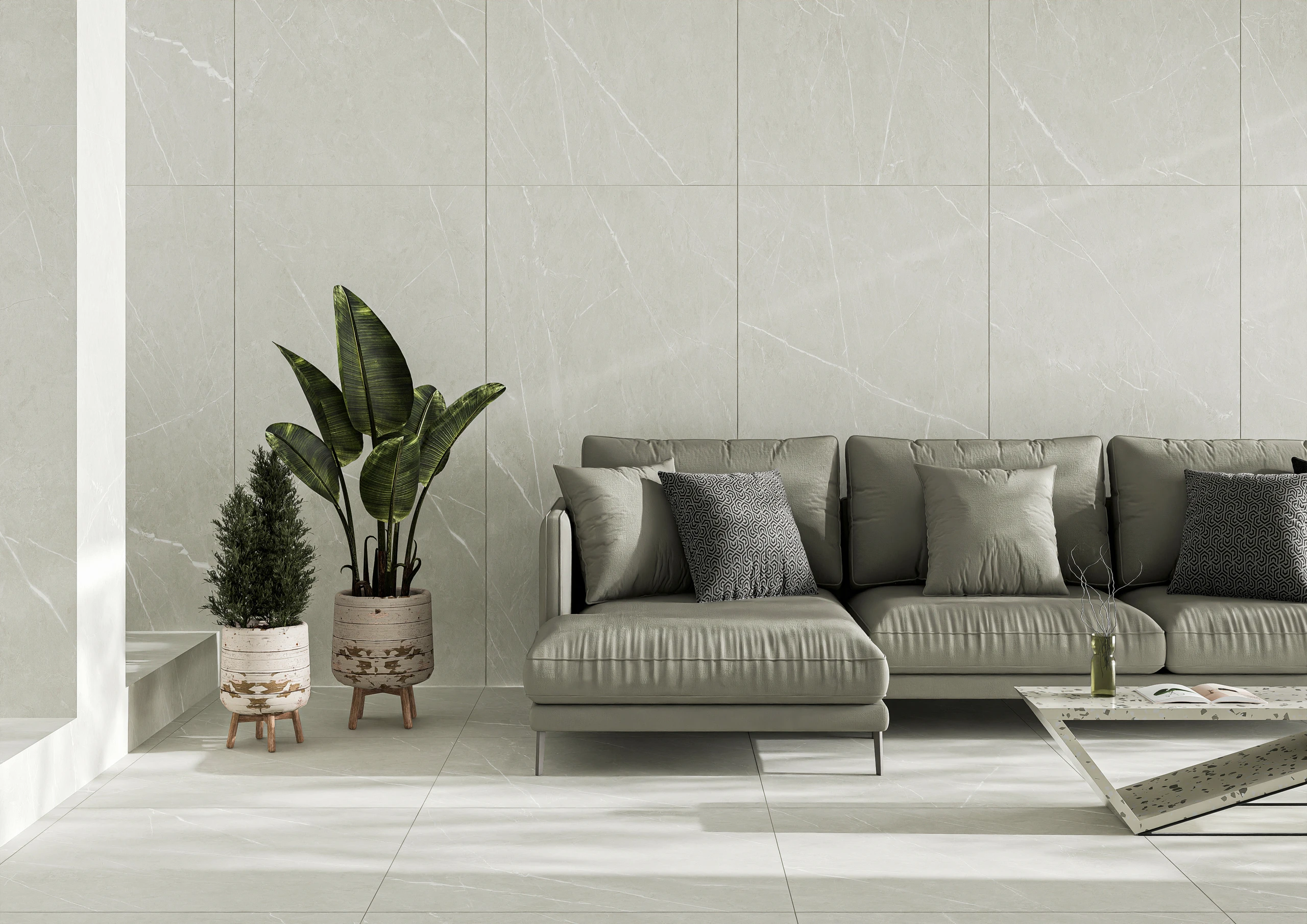 Eternal Pearl - Matt,Glossy,Carving Stone ceramic tiles by Sez Industries