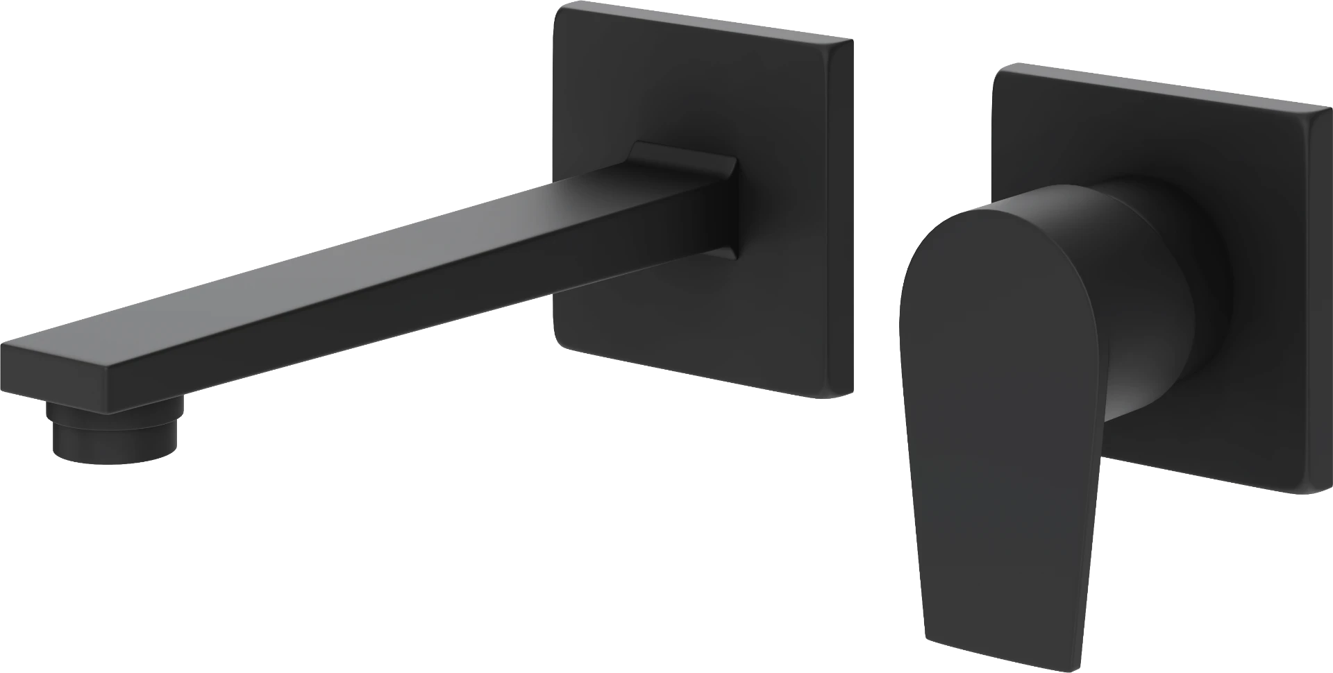 VEGAS Single lever concealed Basin mixer - Luxe Black - Black - Sez Industries